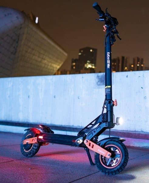 elektrisk scooter G2 Max 10-tommer off-road pneumatisk dæk elektrisk scooter, 1000W motor, 48V20.8Ah batteri, maks. hastighed 55 km / t
