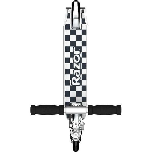 Razor A Checked Out Special Edition Scooter - Svart/Vit - Unisex - 2 hjul - 3 år och äldre
