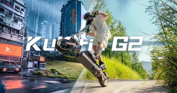KuKirin G2 10 tum hopfällbar elektrisk skoter 800w motor,48V15Ah batteri, räckvidd upp till 55 km, maxhastighet 45 km/h