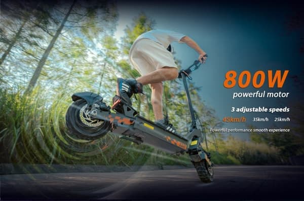 KuKirin G2 elektrisk scooter til voksne, 800w motor, 48V15Ah batteri, rækkevidde op til 55 km, maks. hastighed 45 km/t, maks. belastning 120 kg