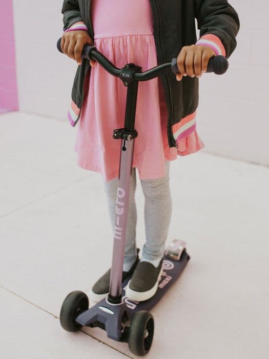 3-hjulig barnskoter - Maxi Deluxe Pro Pink - MICRO - Fritid