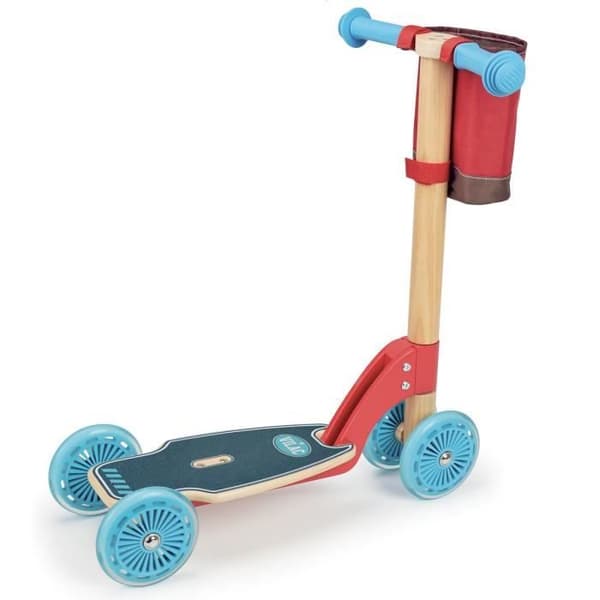 Träskoter Röd, Trä, Blå