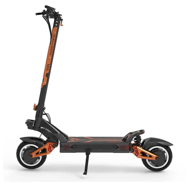 KuKirin G3 Pro kaksimoottorinen off-road sähköskootteri, 2400W moottori, jopa 65KM/H, 23AH akku, kestävyys: noin 80KM, hydraulijarru.
