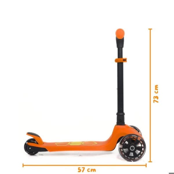 Fällbar Sparkcykel för Barn Lamborghini - 3 till 6 år - med 3 hjul - Orange