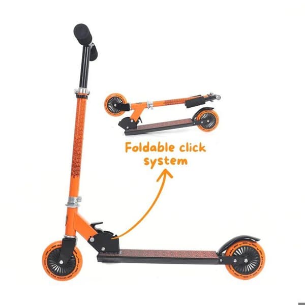 Fällbar Sparkcykel för Barn Lamborghini - 3 till 6 år - Orange