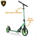 Miniatyrbild 5 av 5: Fällbar Sparkcykel för Barn Lamborghini - 6+ år - med Bromsljus - Grön