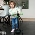 Miniatyrbild 2 av 6: Fällbar Sparkcykel för Barn Lamborghini - 3 till 6 år - med 3 hjul - Svart