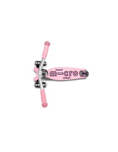 Maxi Micro Deluxe Pro LED løbehjul Rose
