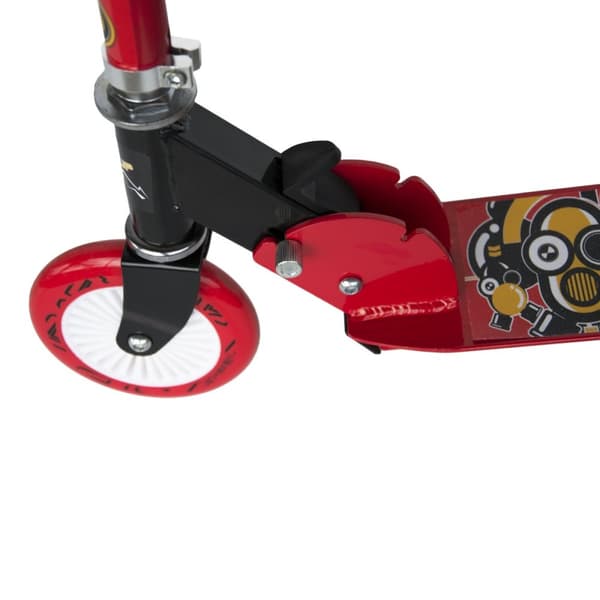 MASTER Level Up foldescooter 125 mm - rød
