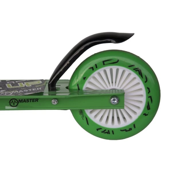 Level Up Foldende Scooter 125 mm Grøn