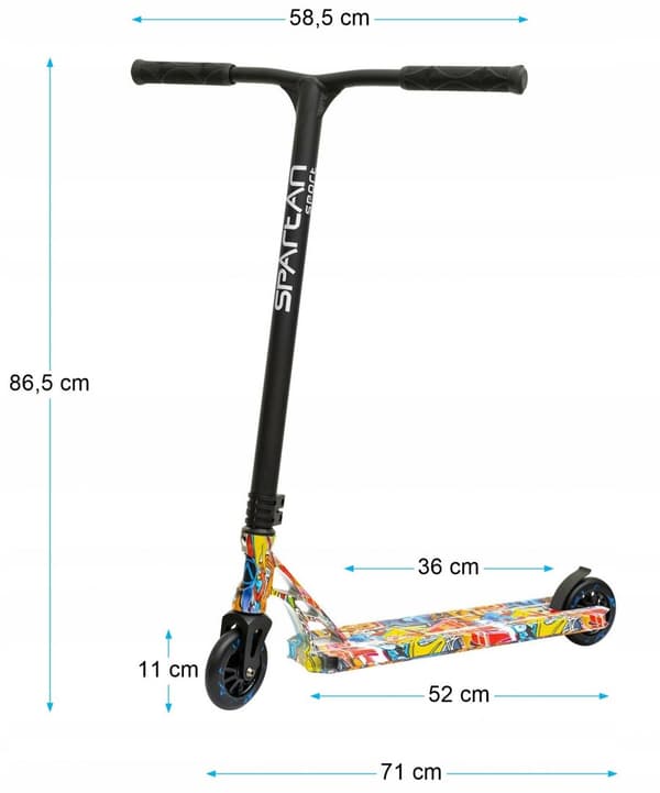 SPARTAN Wrap Stunt Stunt Scooter
