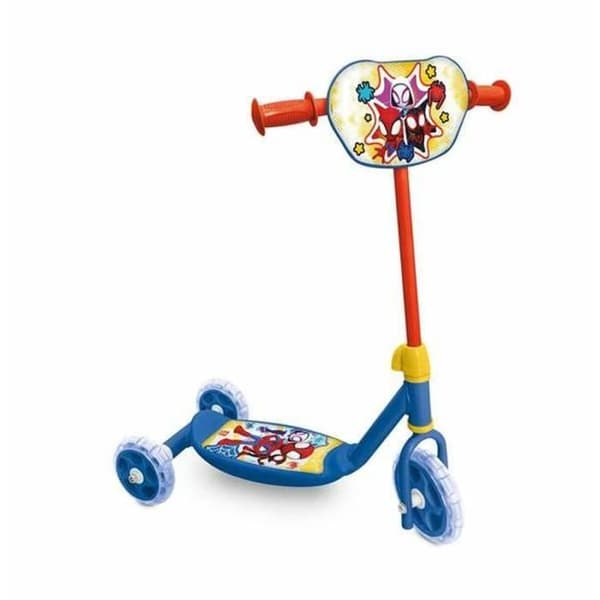 Trehjulig Sparkcykel - MONDO - MIN FÖRSTA SCOOTER SPIDEY - Barn 2-4 År - Maxvikt 20 kg