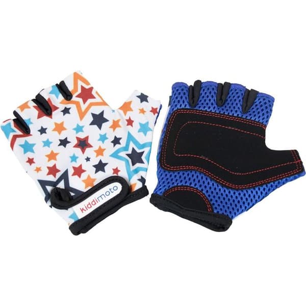 Accessoarer - KIDDIMOTO - GLV067S - Cykelhanskar - Blå - Barn - 3 år och uppåt