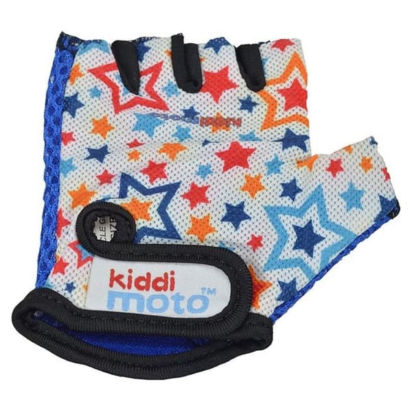 Accessoarer - KIDDIMOTO - GLV067S - Cykelhanskar - Blå - Barn - 3 år och uppåt