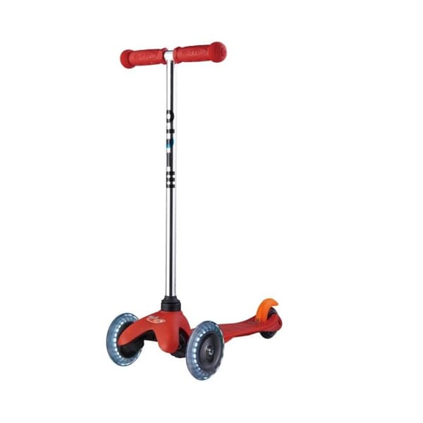 Skoter - Mini Micro - Röd - 3 hjul - Lätt och robust Röd