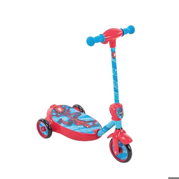 El-scooter - Disney - Spiderman - Såpbubblor - Aluminium - 2 hjul