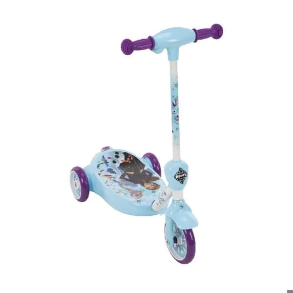 El-scooter - Disney - Gelé - 2 hjul - Broms vid styret - 50 kg max