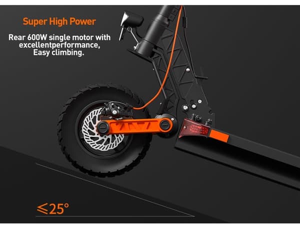 JOYOR S5-Z foldbar elektrisk scooter 600W, 48V13AH batteri, tophastighed 45 km/t, 10 tommer offroad oppustelige dæk, bruges til bypendling