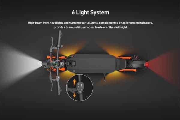 JOYOR S8-S-Z taitettava sähköskootteri, 600W*2 kaksoisvetomoottori, kantama 80 km, 10 tuuman maastorenkaat, hydrauliset etu- ja takajarrut