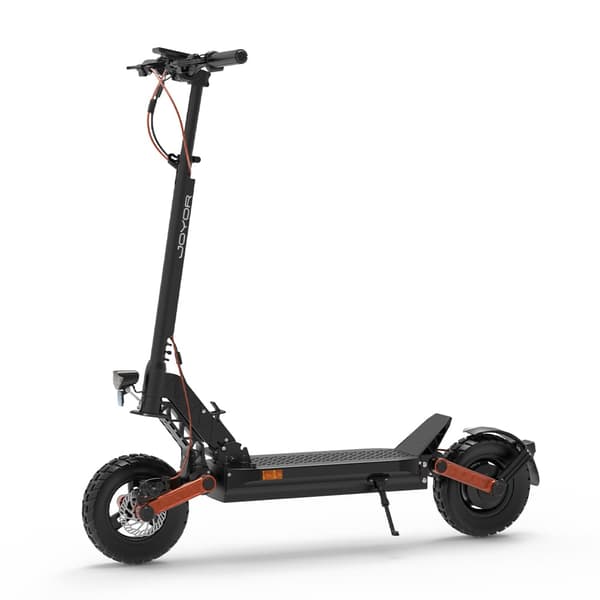 JOYOR S5 10 tommer elektrisk scooter, 500W motor, 48V 13Ah batteri, maks. 20 km/t, 45-50 km rækkevidde, dobbelt støddæmper