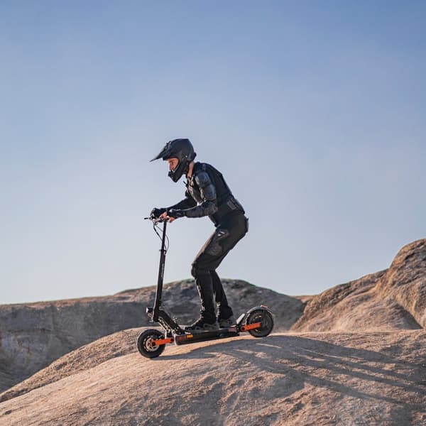 JOYOR S5 10 tommer elektrisk scooter, 500W motor, 48V 13Ah batteri, maks. 20 km/t, 45-50 km rækkevidde, dobbelt støddæmper