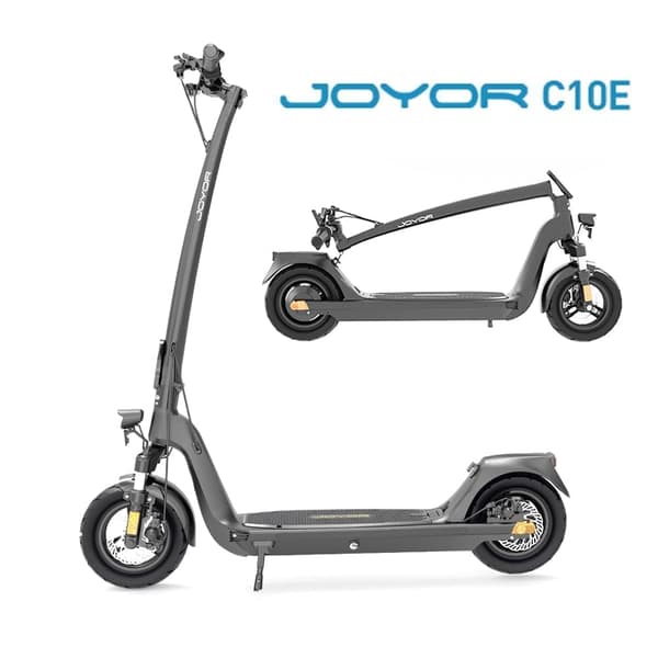 JOYOR C10E 500W 48V 10.4Ah (499.2Wh) 40KM 20km/t, 10 tommer dæk foldbar City E-scooter
