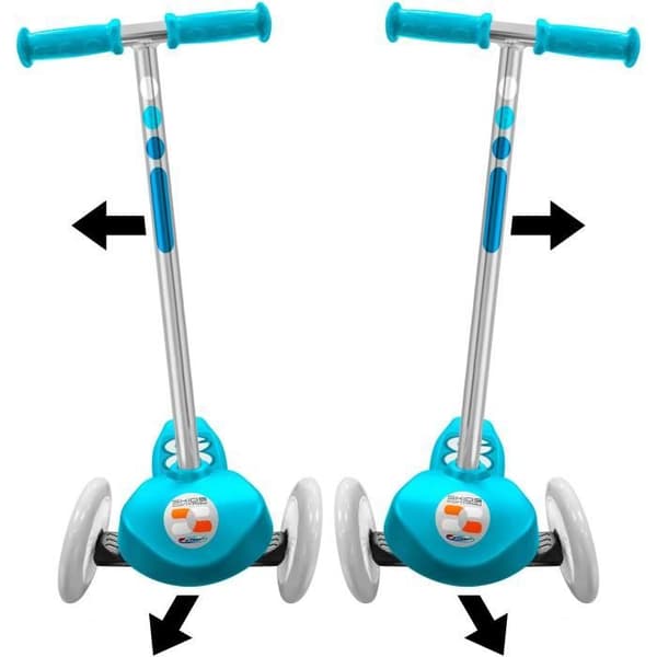 Trottinette Styrning 3 hjul - STAMP - SKIDS KONTROLL - Mixte