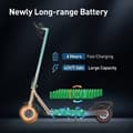 Miniatyrbillede 7 af 11: iscooter i9 8,5'' el-scooter, 350W motor, 36V7,5Ah, rækkevidde 22-30 km, maksimal hastighed 30 km/t
