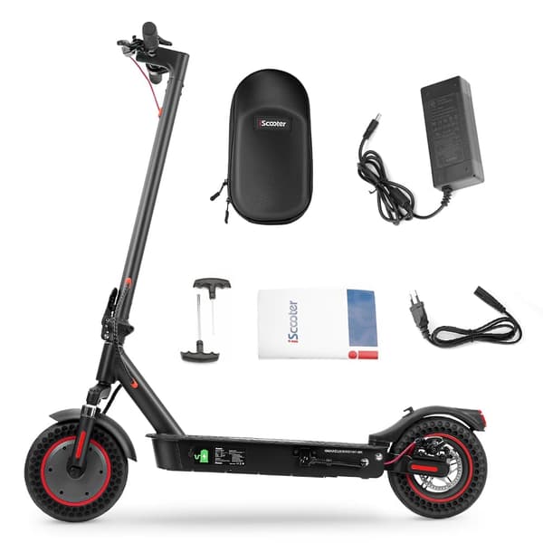 iScooter i9Max 10'' hopfällbar elskoter, 500W motor, 10Ah batteri, 35KM/H, uthållighet 30-40KM