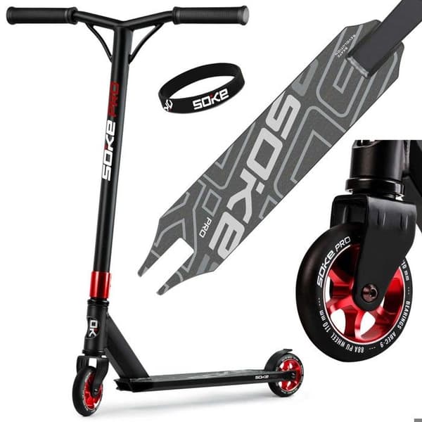 Trottinette SOKE PRO röd Blå