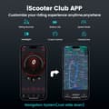 Miniatyrbillede 11 af 11: iScooter i10 Pro 10'' el-scooter, 15Ah batteri, 800W motor, maksimal hastighed 45km/t