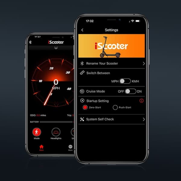 iScooter i10 Max 10'' foldbar el-scooter, 750W motor, 18AH batteri, maksimal hastighed 45KM/H, 80-96KM rækkevidde