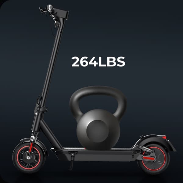 iScooter i10 Max 10'' foldbar el-scooter, 750W motor, 18AH batteri, maksimal hastighed 45KM/H, 80-96KM rækkevidde
