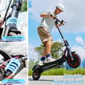 Miniatyrbild 10 av 11: iScooter W7 8,5'' elscooter, 350W motor, 7,8Ah batteri, elscooter 35KM/H, 25-30KM uthållighet, Bluetooth APP-anslutning