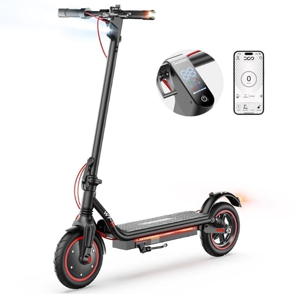 iScooter W7 8,5'' elscooter, 350W motor, 7,8Ah batteri, elscooter 35KM/H, 25-30KM uthållighet, Bluetooth APP-anslutning