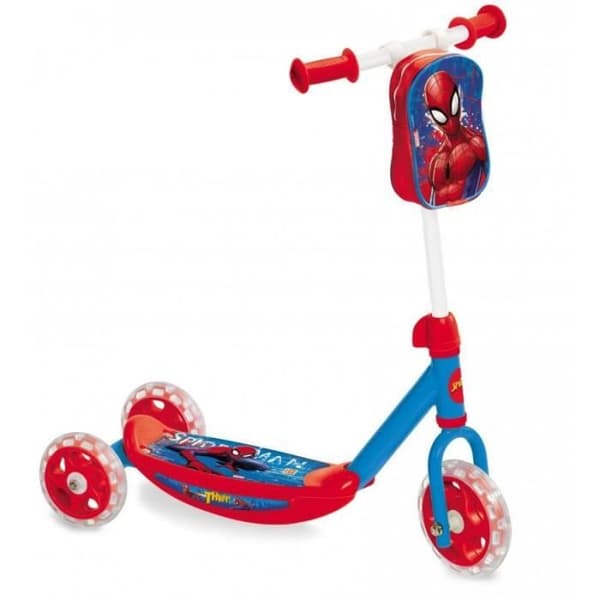 3-hjuls skoter - Spiderman - Blå/Röd - Metall/Plast - För barn från 3 år