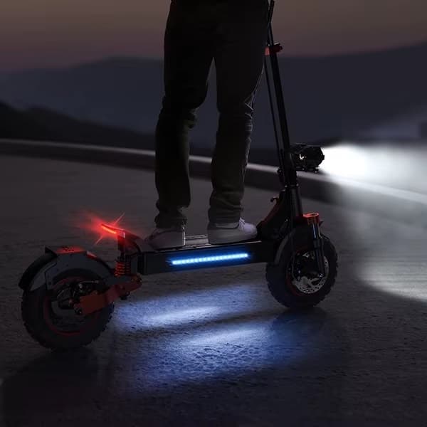 iScooter iX5s 11-tums terräng elektrisk skoter, 1000W motor, maxhastighet 45km/h, räckvidd 65km, 48V15Ah batteri