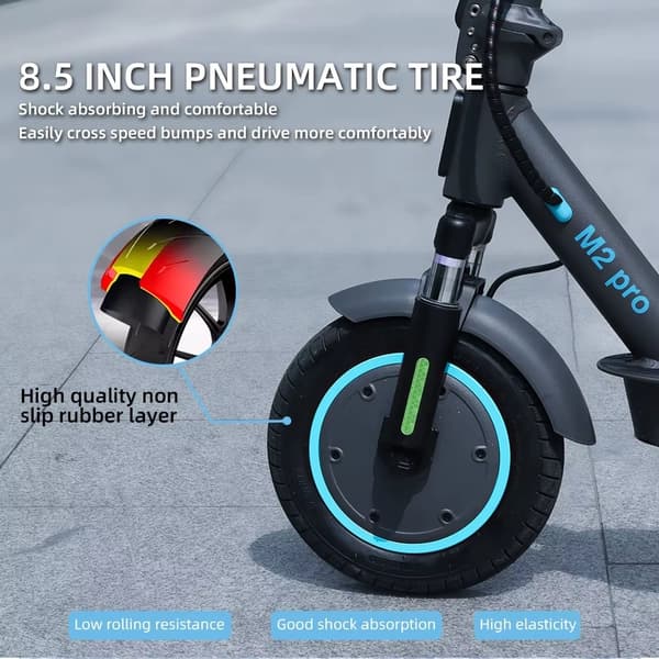 2025 - HONEYWHALE M2 Pro KickScooter Elsparkcykel - 32km/h elcykel elkick 500W