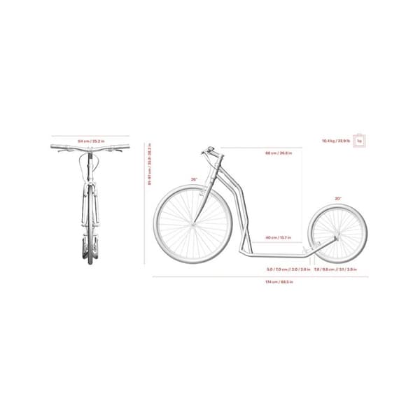 Trottinette Five Black