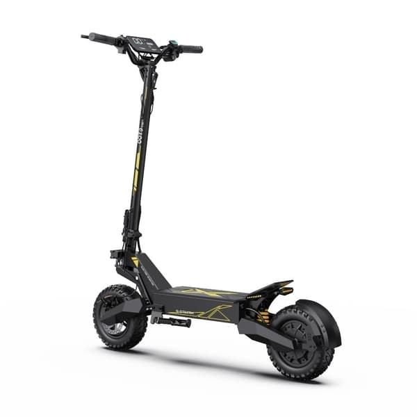 OOTD T10 11'' el-scooter, 500W motor, op til 50KM/H, 13AH batteri, holdbarhed på omkring 35-45KM, foldbar.