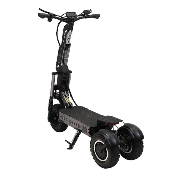 OOTD T30 elektrisk trehjulet scooter, 1600W*2 dobbelte motorer, 13" terrængående dæk, tophastighed 65 km/t, rækkevidde 100 km, foldbar