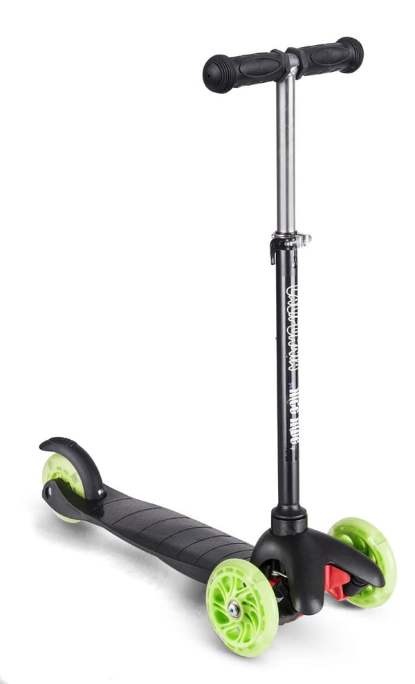California - 3-Wheeled scooter Black (83125)