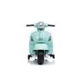 Miniatyrbild 3 av 4: El-scooter - BENEO - Vespa GTS - Mörkt turkos - 3 hjul - Lädersäte