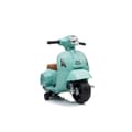 Miniatyrbild 4 av 4: El-scooter - BENEO - Vespa GTS - Mörkt turkos - 3 hjul - Lädersäte
