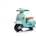 Miniatyrbild 1 av 4: El-scooter - BENEO - Vespa GTS - Mörkt turkos - 3 hjul - Lädersäte