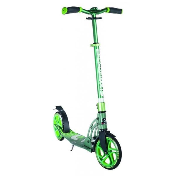 Sex graders Stuntsteg Stunt Scooter Junior Foot Brake Grön