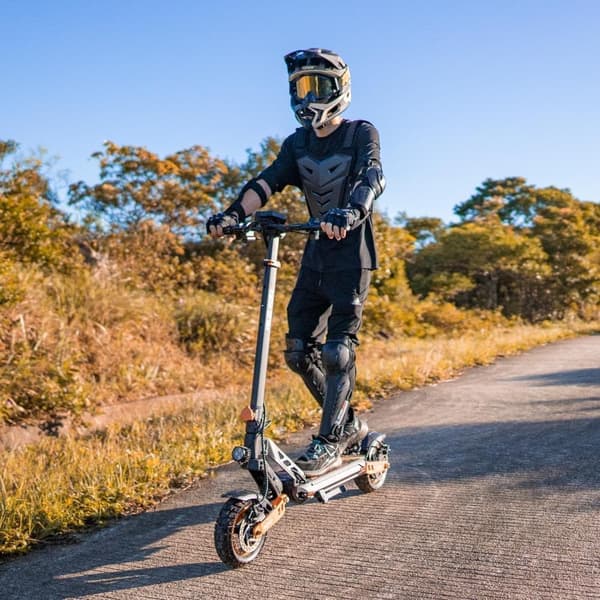 Kukirin G2 Max 1000W 20.8AH elskoter, 55km/h & 70km räckvidd, 10" däck, ihålig designkropp, justerbar teleskopstång