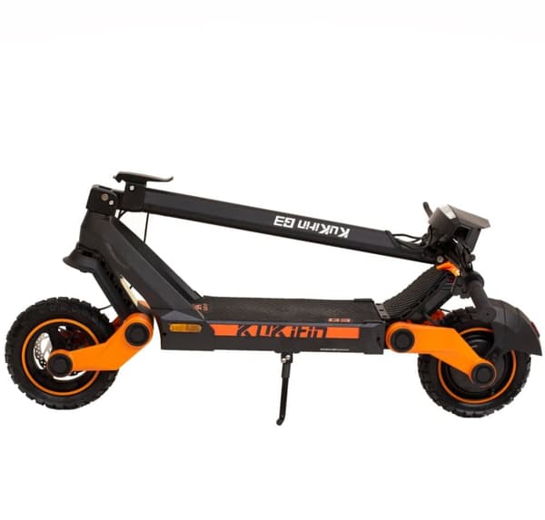 Kukirin G3 1200W 18.2AH elskoter, 50km/h & 63km räckvidd, 10" däck, lättviktsdesign (27kg), intelligent pekskärmsskärm