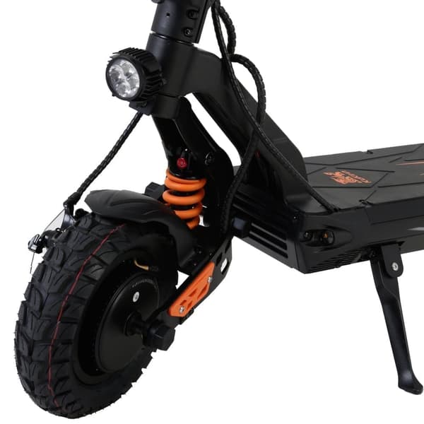 Kukirin G3 1200W 18.2AH elskoter, 50km/h & 63km räckvidd, 10" däck, lättviktsdesign (27kg), intelligent pekskärmsskärm