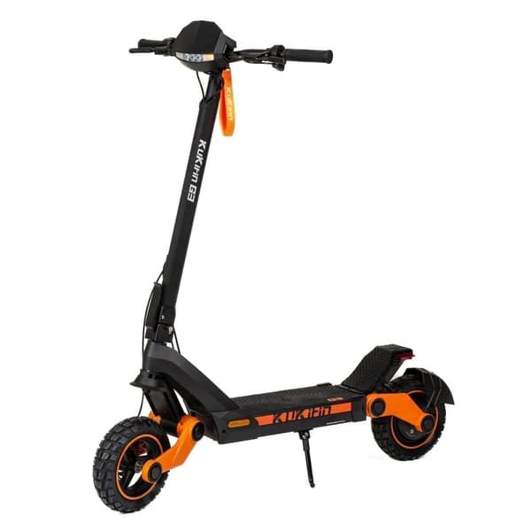 Kukirin G3 1200W 18.2AH elskoter, 50km/h & 63km räckvidd, 10" däck, lättviktsdesign (27kg), intelligent pekskärmsskärm